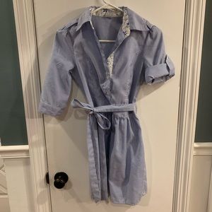 Tunic button up shirt